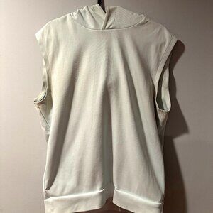 Zara Powder Blue Sleeveless Hoodie